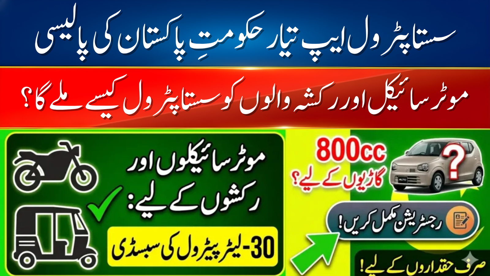 Pakistan Govt Completes Petrol Subsidy App for Low-Income Citizens